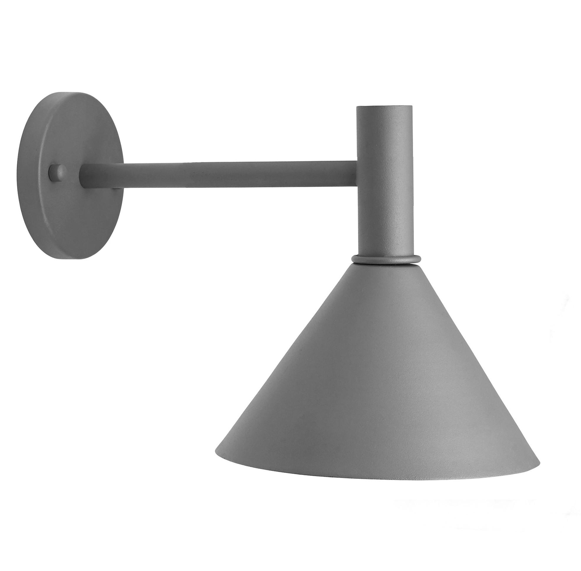 AUßENWANDLEUCHTE PR Home Mini-Tripp 30/20/18 cm   - Grau, Basics, Metall (30/20/18cm)
