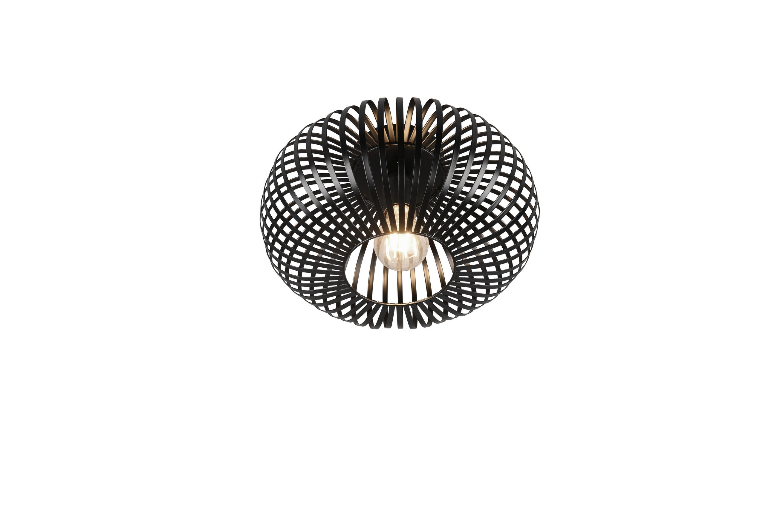 DECKENLEUCHTE  30/18 cm    - Schwarz, Design, Metall (30/18cm) - Trio Leuchten