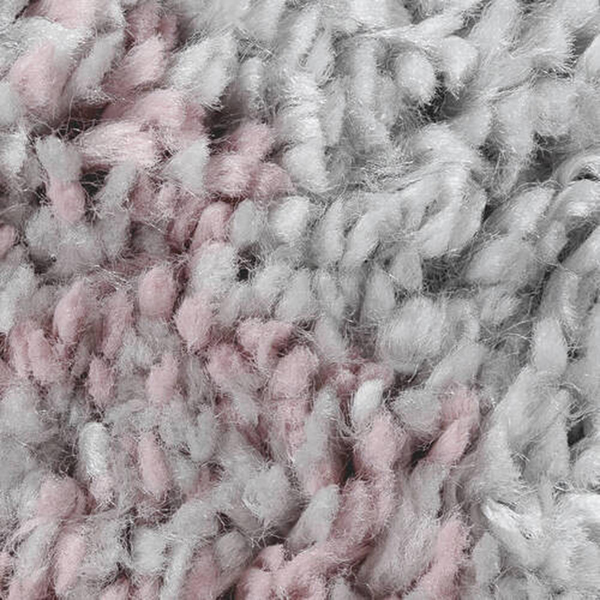HOCHFLORTEPPICH 120/170 cm ETHNO-SHAGGY Rosa  - Rosa, Basics, Textil (120/170cm)