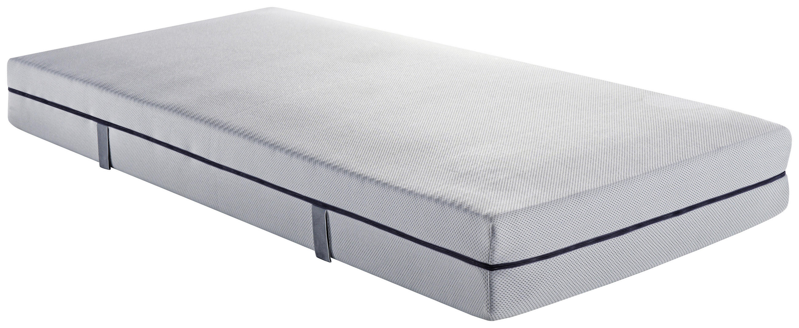 Thumbnail - Breckle Taschenfederkernmatratze, Weiß, Textil, H3, 90x200 cm, Bezug abnehmbar/waschbar, für Hausstauballergiker geeigne...