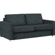 SCHLAFSOFA  in Webstoff Anthrazit  - Chromfarben/Anthrazit, KONVENTIONELL, Textil/Metall (188/86/97cm) - Novel