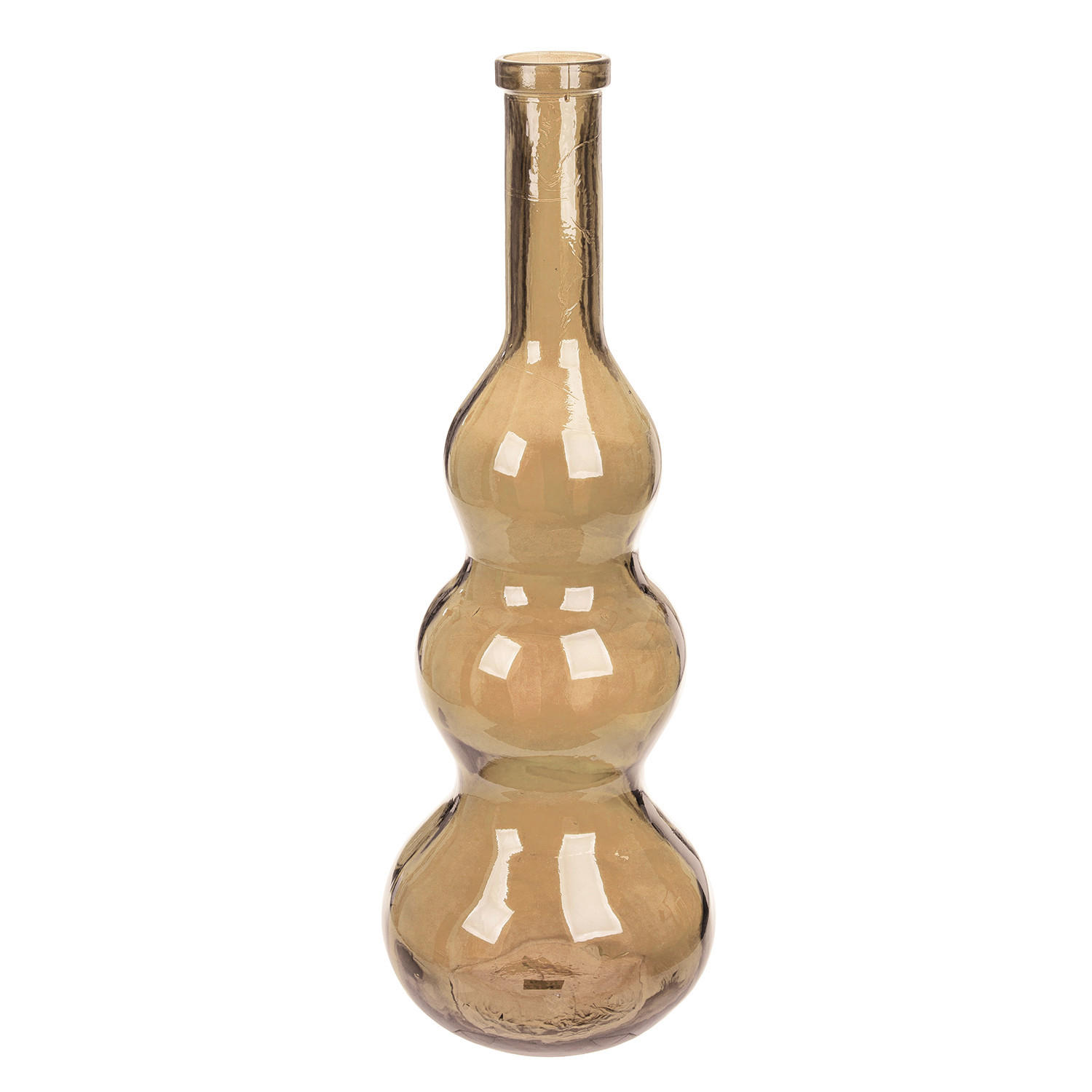 BODENVASE Belleros  - Hellbraun, LIFESTYLE, Glas (26,5/75cm)