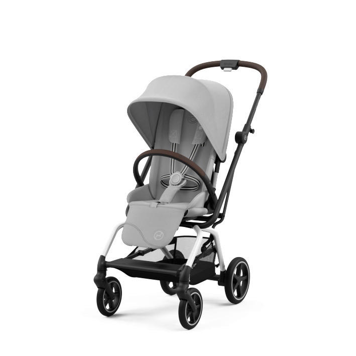 BUGGY Eezy S Twist+2  - Silberfarben/Hellgrau, Basics, Kunststoff/Textil (80.5/45/105cm) - cybex GOLD