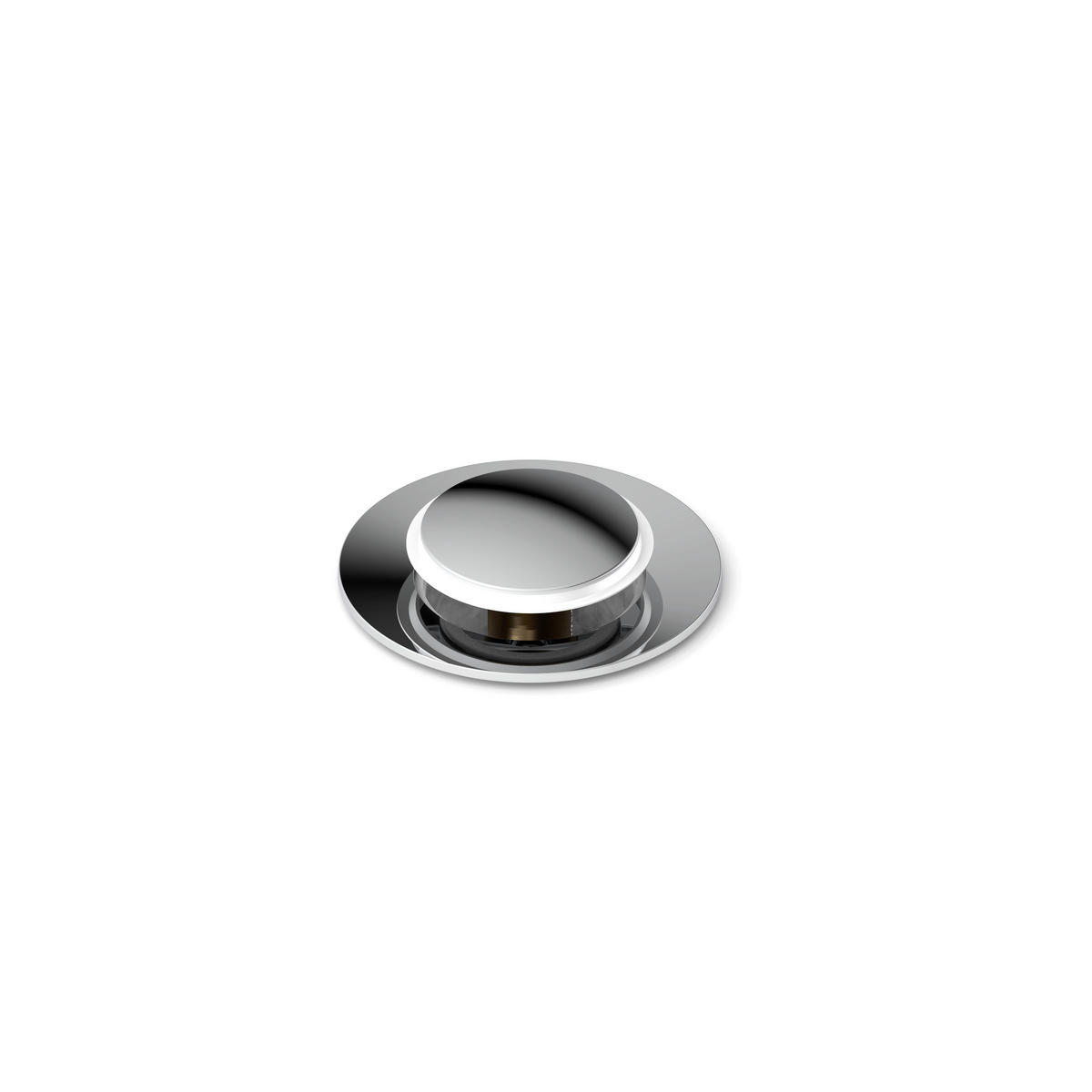 ABFLUSSSTÖPSEL  - Chromfarben, Metall (15,5/9,5/6,5cm) - Schütte