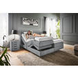 BOXSPRINGBETT 160/200 cm  in Grau  - Grau, KONVENTIONELL, Holz/Textil (160/200cm) - Dieter Knoll