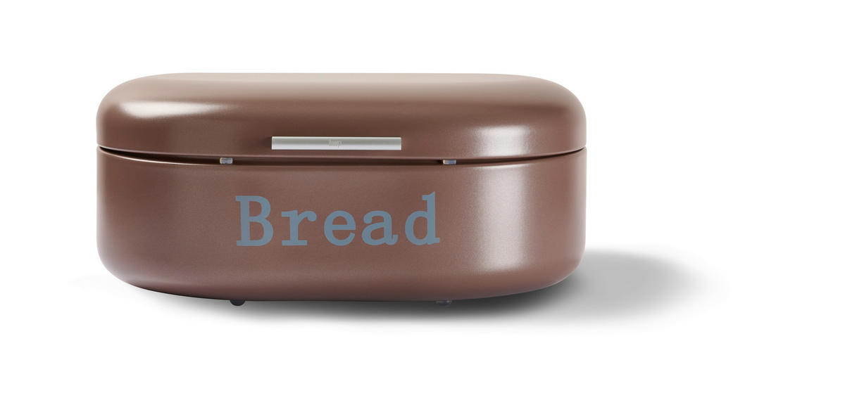 CHLEBNÍK - barvy stříbra/průhledné, Konvenční, kov/plast (33,5/23,5/14,5cm) - Homeware Profession.