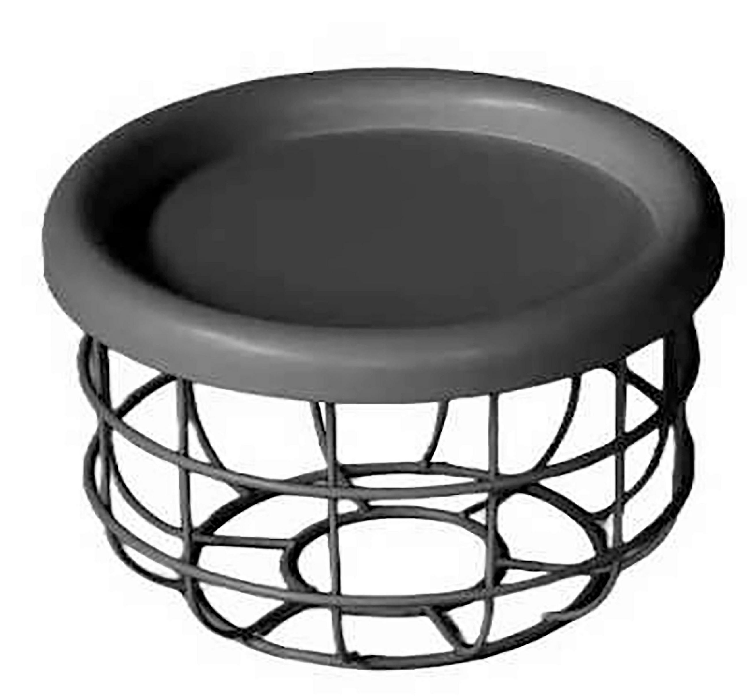 Masă Auxiliară din metal, material pe bază de lemn,