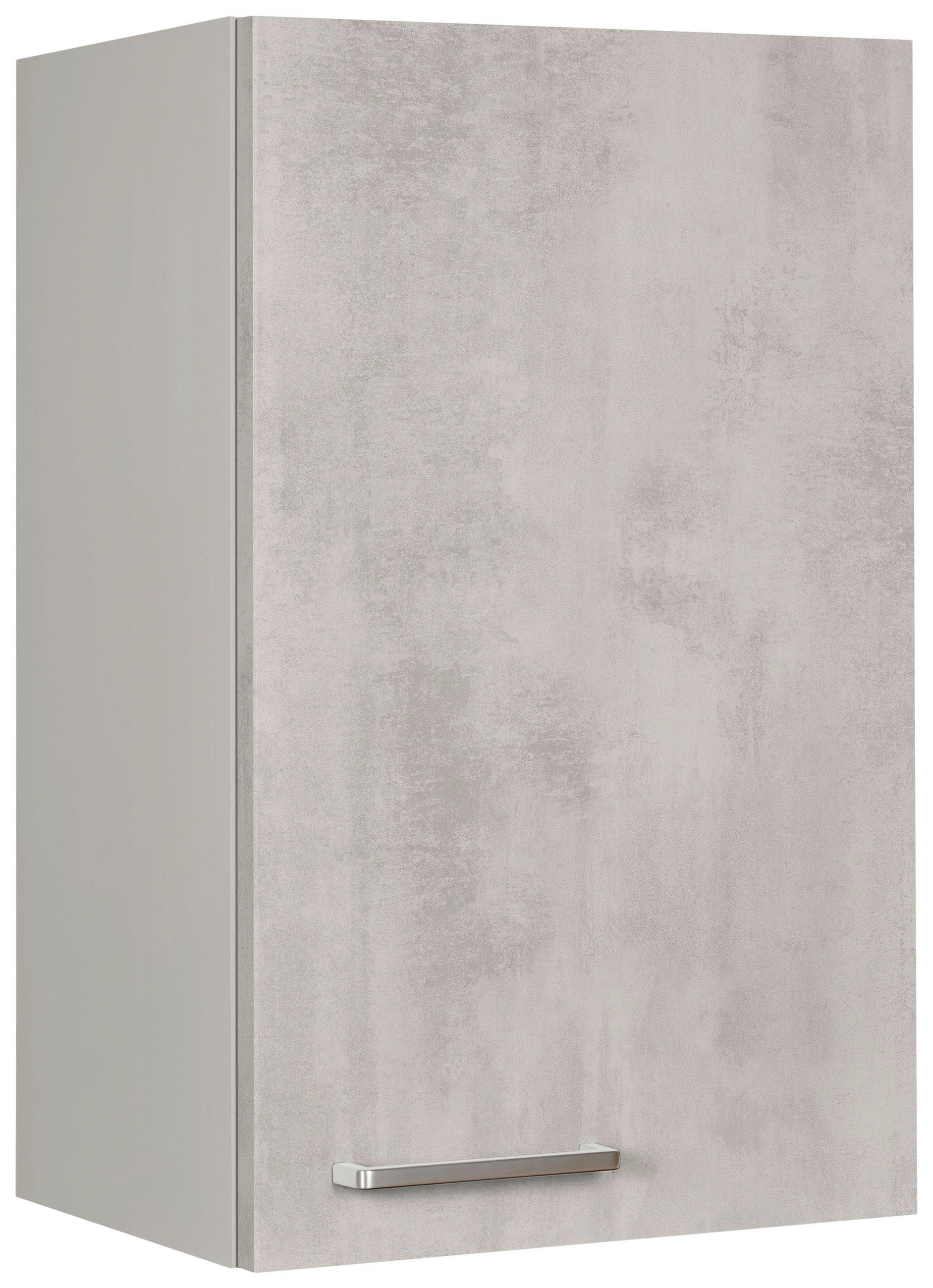 KÜCHENOBERSCHRANK 45/72/35 cm  in Hellgrau  - Edelstahlfarben/Hellgrau, MODERN, Holzwerkstoff (45/72/35cm) - Nobilia