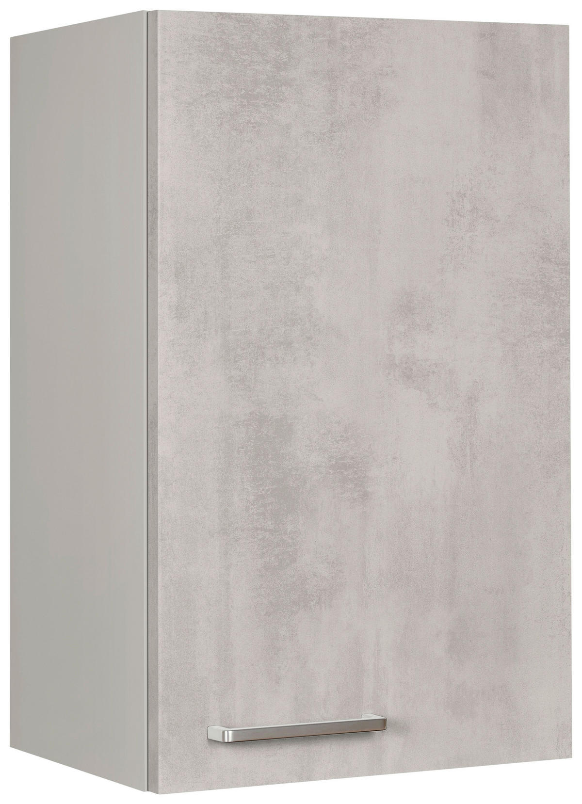 KÜCHENOBERSCHRANK 45/72/35 cm  in Hellgrau  - Edelstahlfarben/Hellgrau, MODERN, Holzwerkstoff (45/72/35cm) - Nobilia