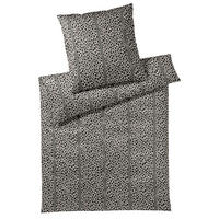BETTWÄSCHESET 2-teilig Leo Stripes Makosatin 160/210 cm  - Grau, Design, Textil (160/210cm) - Joop!