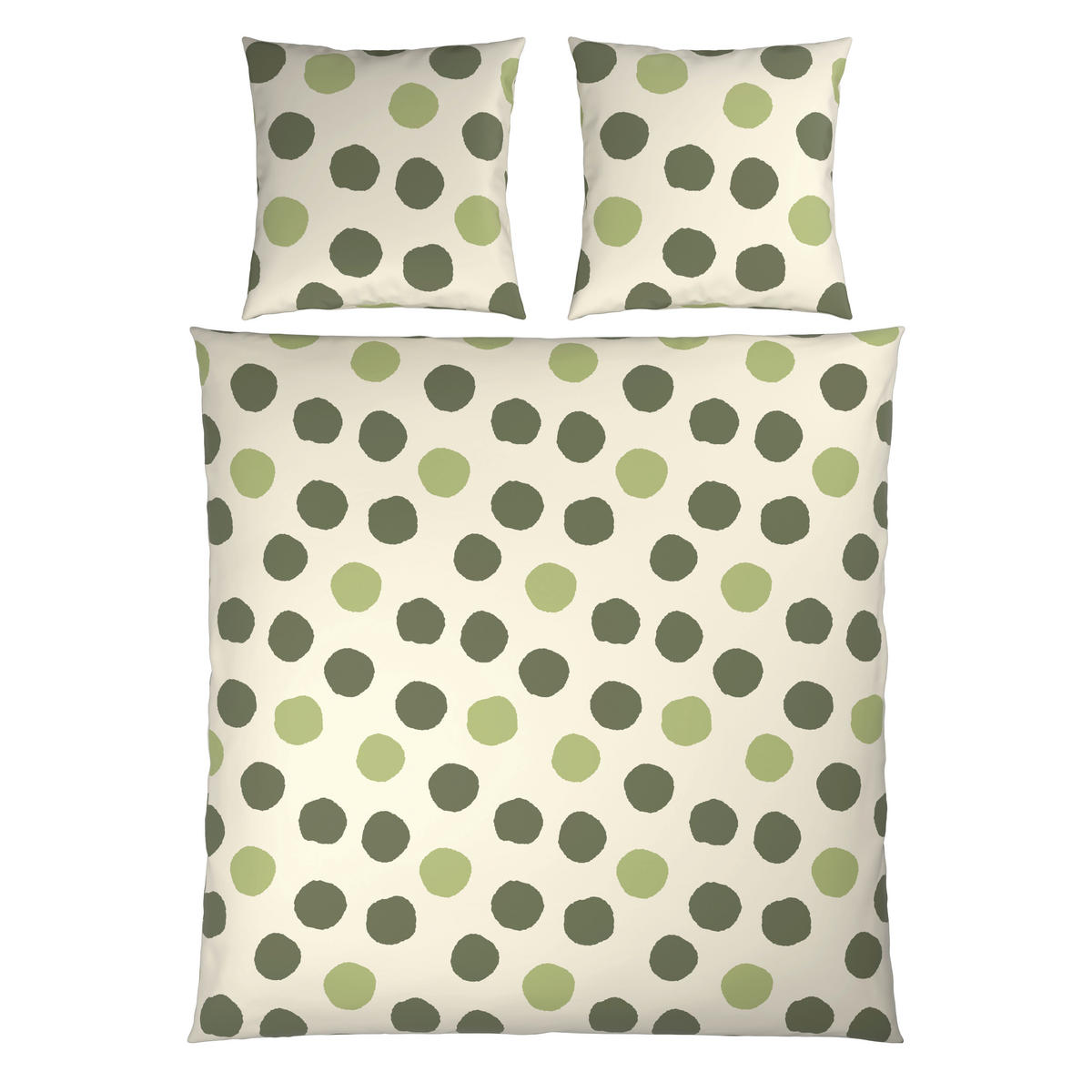 BETTWÄSCHE Satin 200/200 cm  - Grün, Textil (200/200cm) - Esposa