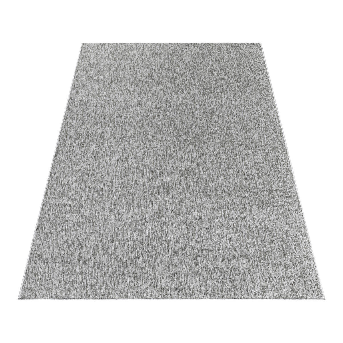 FLATVÄVD MATTA 160/230 cm Nizza 1800 Hellgrau  - ljusgrå, Klassisk, textil (160/230cm)