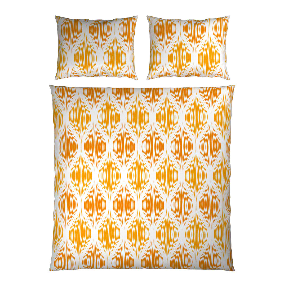 BETTWÄSCHE Satin 200/200 cm  - Gelb, Textil (200/200cm) - Novel