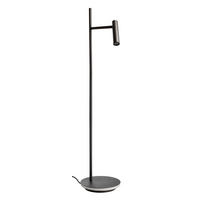 LED-STEHLEUCHTE Brahe 30/139 cm   - Schwarz, KONVENTIONELL, Metall (30/139cm)
