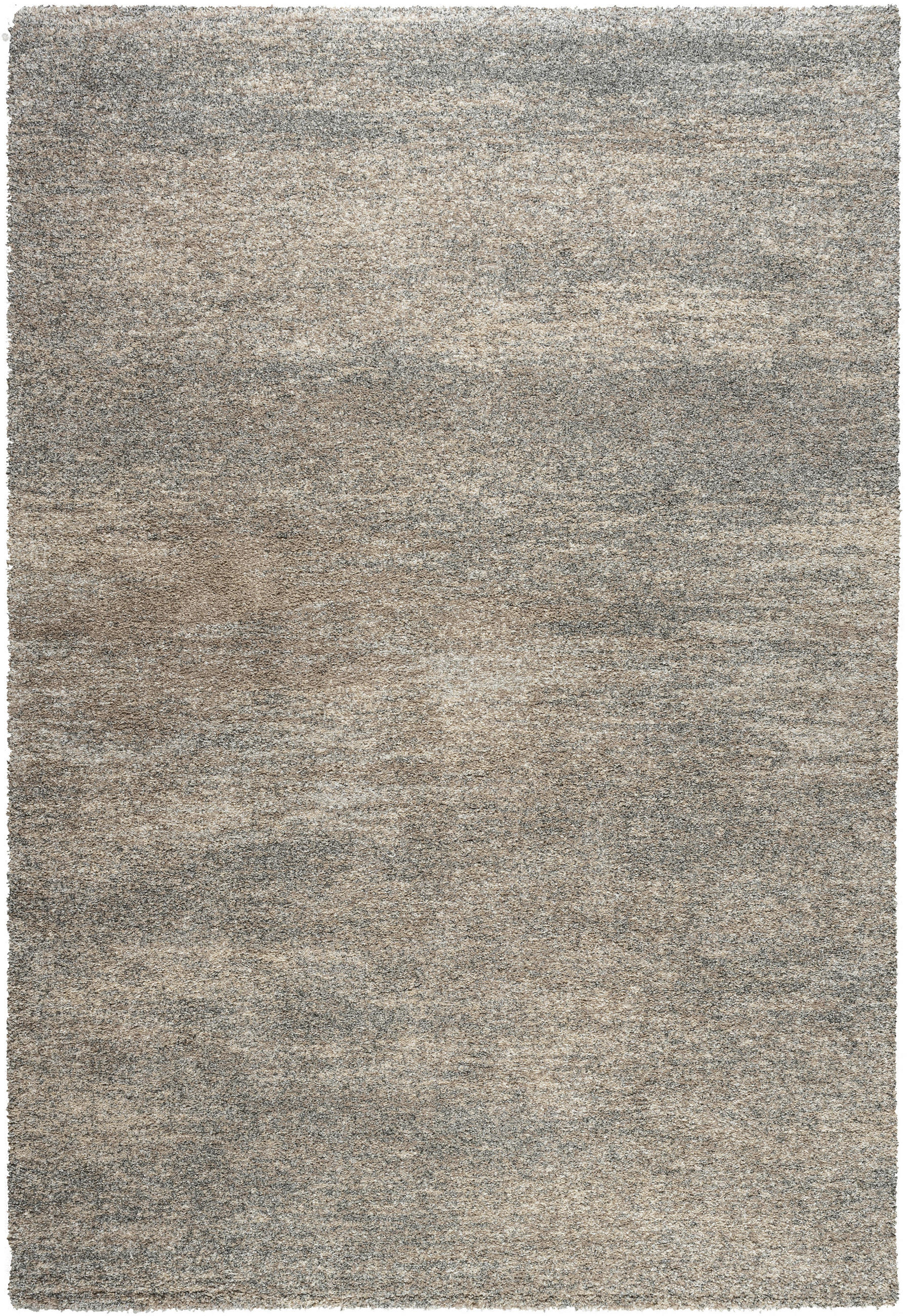 WEBTEPPICH  Wohnzimmer 160/230 cm Mehari Braun, Silberfarben, Dunkelgrau  - Dunkelgrau/Silberfarben, Basics, Kunststoff/Textil (160/230cm) - Novel