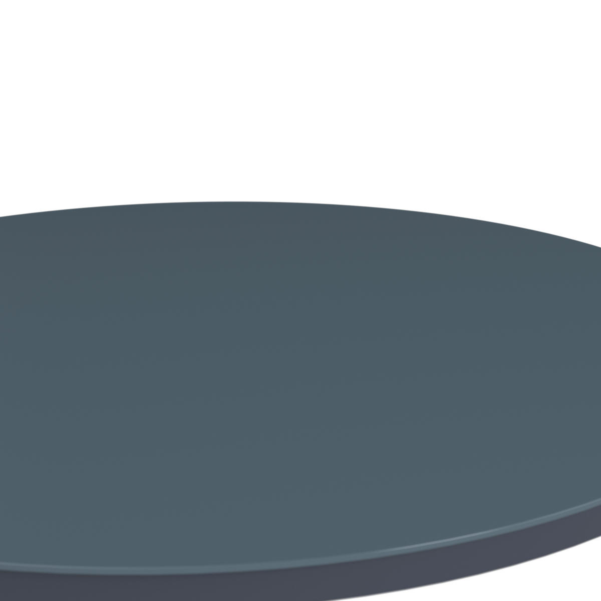 GARTENTISCH Metall, Glas Dunkelgrau rund  - Dunkelgrau, Modern, Glas/Metall (120/72cm) - Ambia Garden