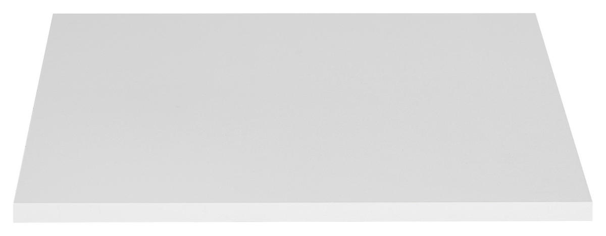 EINLEGEBODEN 46,7/1,6/54 cm Weiß  - Weiß, ROMANTIK / LANDHAUS, Holz (46,7/1,6/54cm) - Boxxx