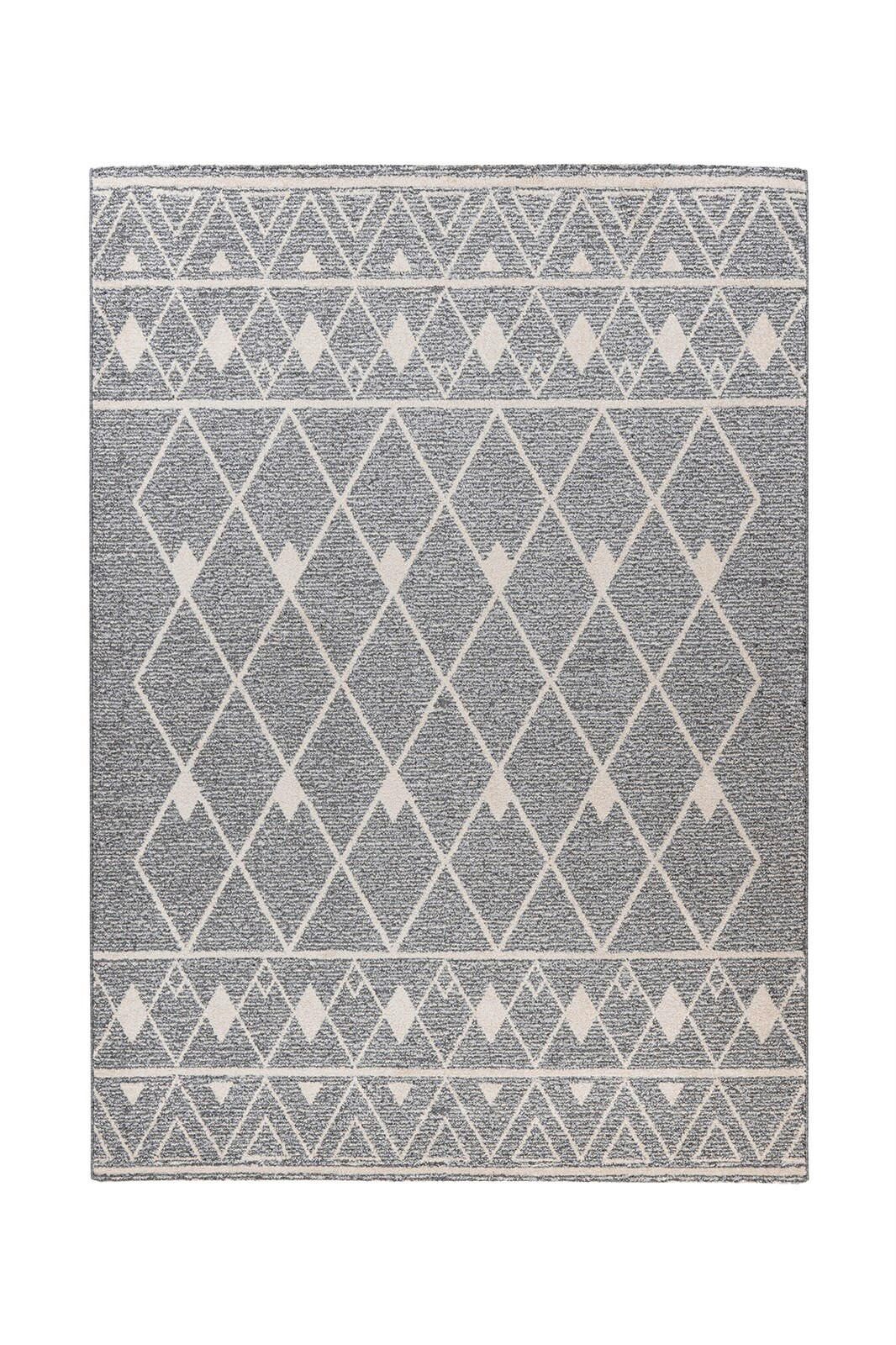 FLACHWEBETEPPICH  Wohnzimmer 160/230 cm Grau, Beige rechteckig  - Beige/Grau, Basics, Textil (160/230cm) - Kayoom