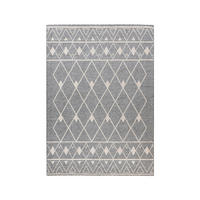 FLACHWEBETEPPICH  Wohnzimmer 160/230 cm Grau, Beige rechteckig  - Beige/Grau, Basics, Textil (160/230cm) - Kayoom