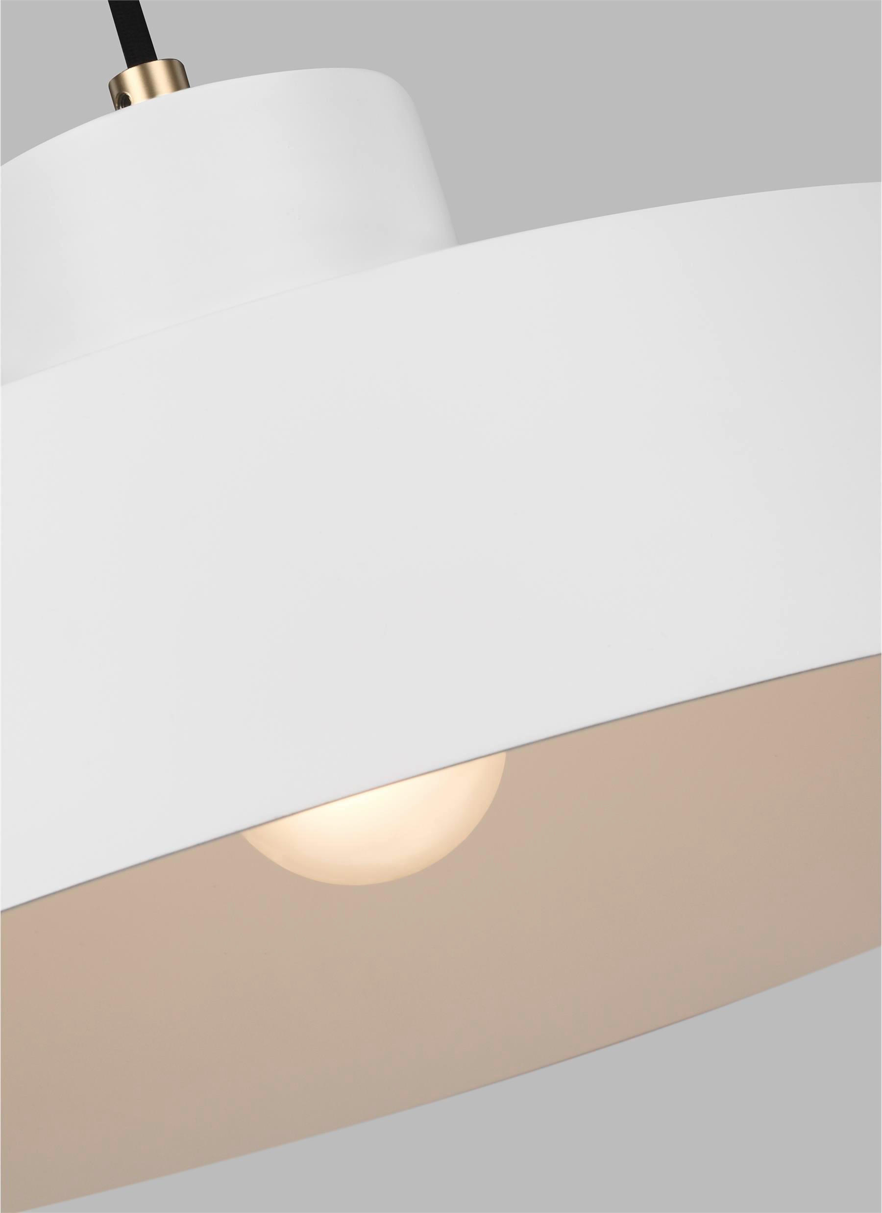 HÄNGLAMPA Elstead Candor 43.2/62.6 cm  - vit, Klassisk, metall (43.2/62.6cm) - Elstead Lighting