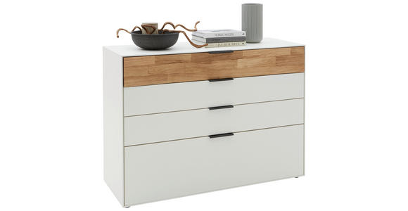 KOMMODE  in 121,9/87,9/45,2 cm  - Wildeiche/Anthrazit, Design, Holz/Holzwerkstoff (121,9/87,9/45,2cm) - Dieter Knoll