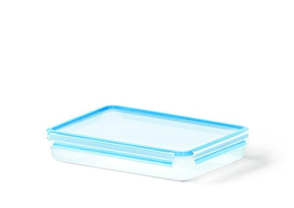 FRISCHHALTEDOSE CLIP & CLOSE 2,6 L  - Blau/Transparent, Basics, Kunststoff (32.7/22.7/6cm) - Emsa