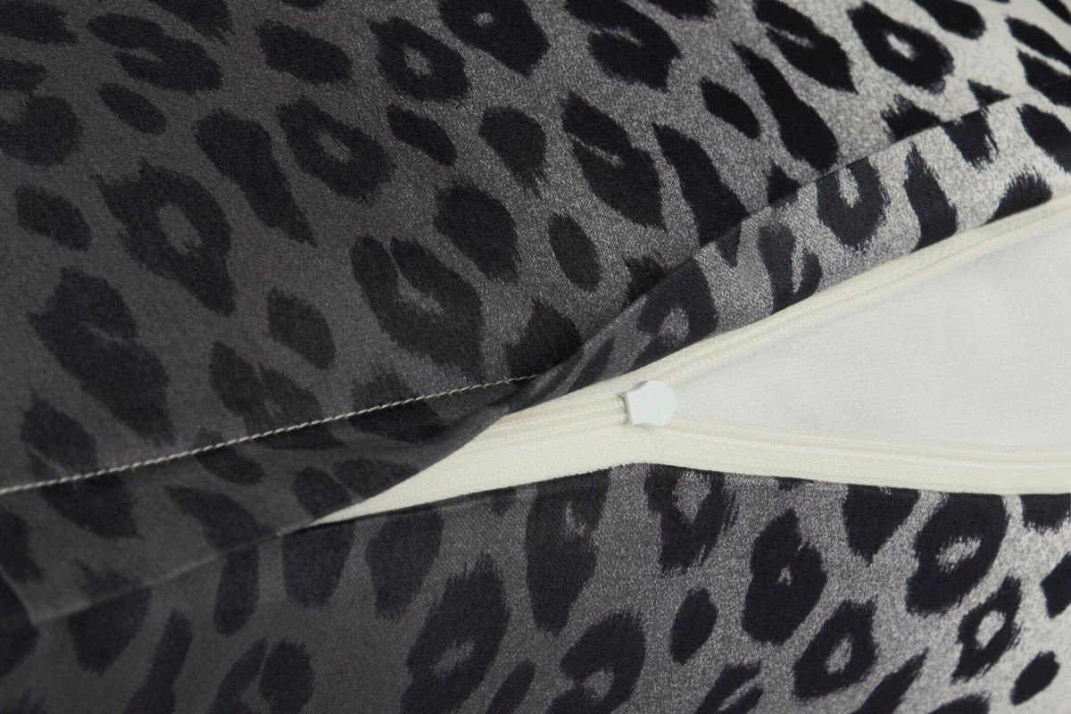 BETTWÄSCHE 2-teilig Makosatin 135/200 cm  - Grau, Design, Textil (135/200cm) - Joop!