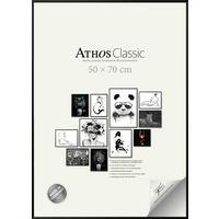 BILDERRAHMEN - Schwarz, Basics, Papier/Holzwerkstoff (50/70/1,8cm)