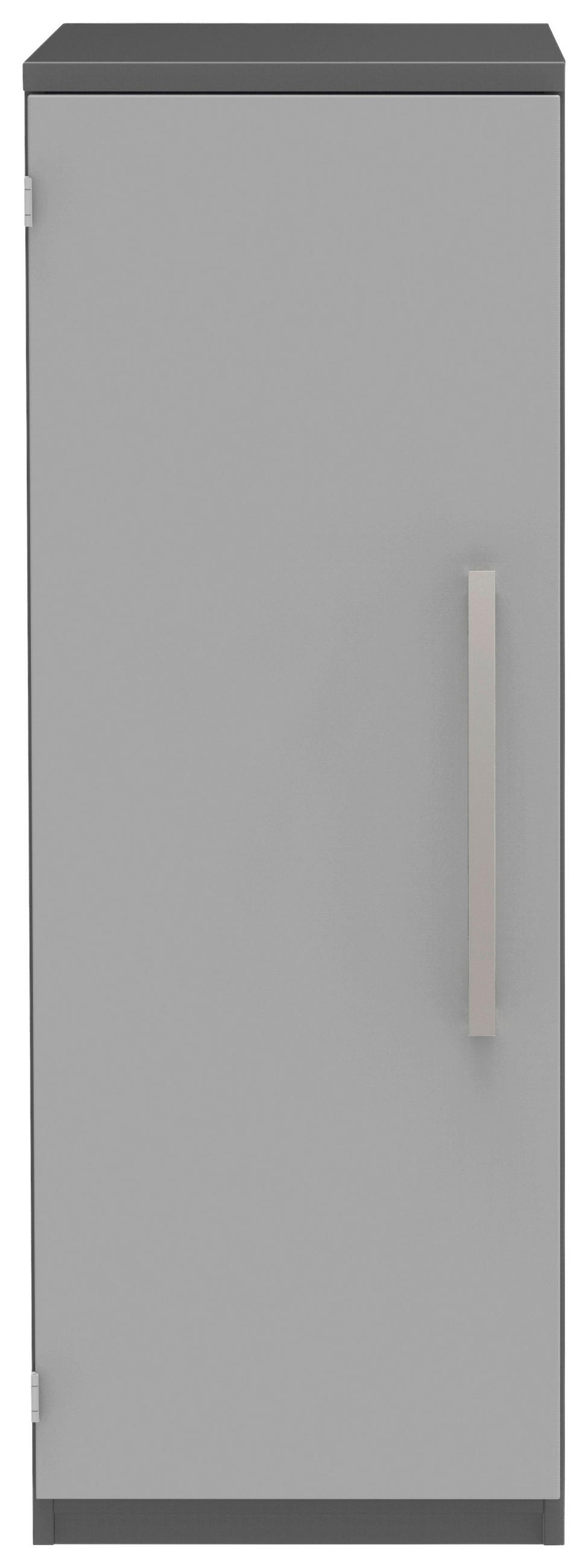 AKTENSCHRANK 40/111,7/43 cm  - Anthrazit/Hellgrau, KONVENTIONELL, Holzwerkstoff (40/111,7/43cm) - Moderano