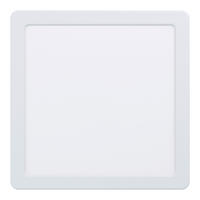 STROPNÉ LED SVIETIDLO, 21,6/2,6/21,6 cm - biela, Basics, kov/plast (21,6/2,6/21,6cm) - Eglo