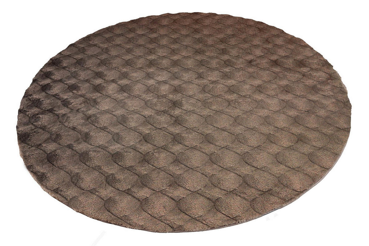HOCHFLORTEPPICH 200/200 cm My Diamond Grau  - Grau, Basics, Textil (200/200cm) - Obsession