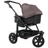 KOMBIKINDERWAGEN Mono 3 Kombi  - Anthrazit/Schwarz, Basics, Metall (57/111/120cm) - TFK