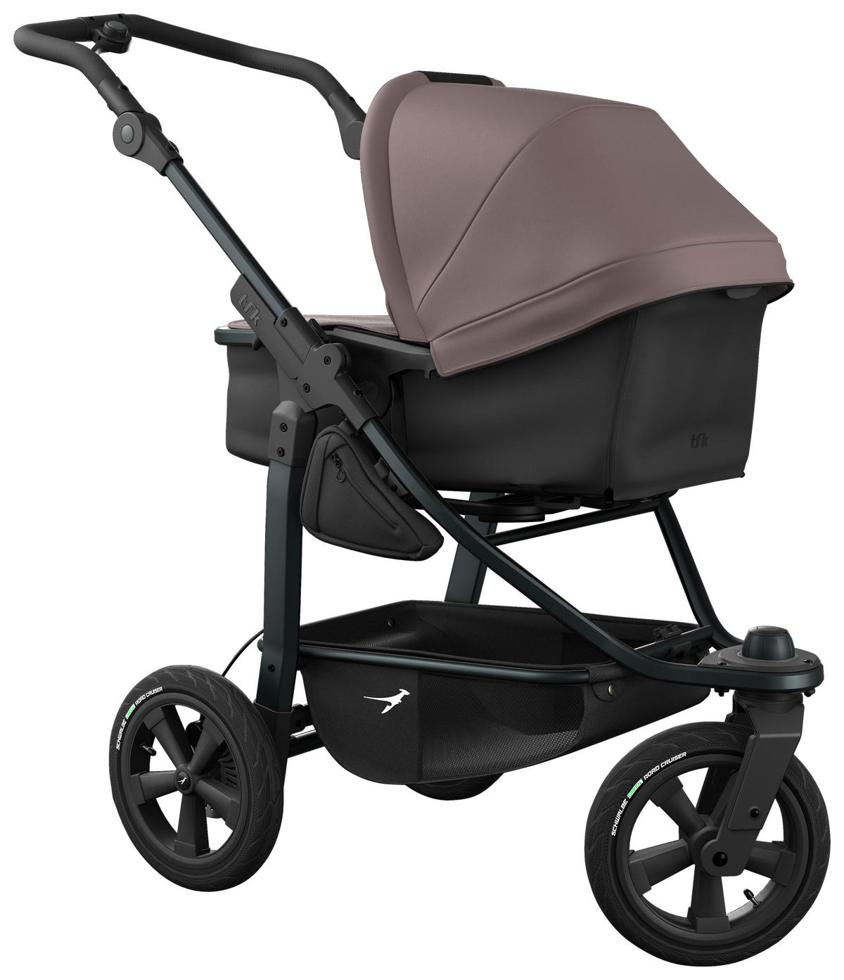 KOMBIKINDERWAGEN  - Anthrazit, Basics, Metall (57/111/120cm) - TFK