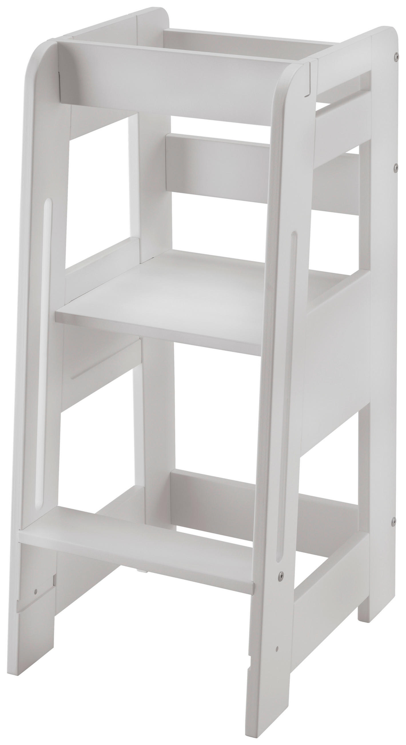 LERNTURM  - Weiß, LIFESTYLE, Holz (40/89/52cm) - Ben'n'jen