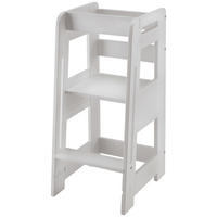 LERNTURM  - Weiß, LIFESTYLE, Holz (40/89/52cm) - Ben'n'jen