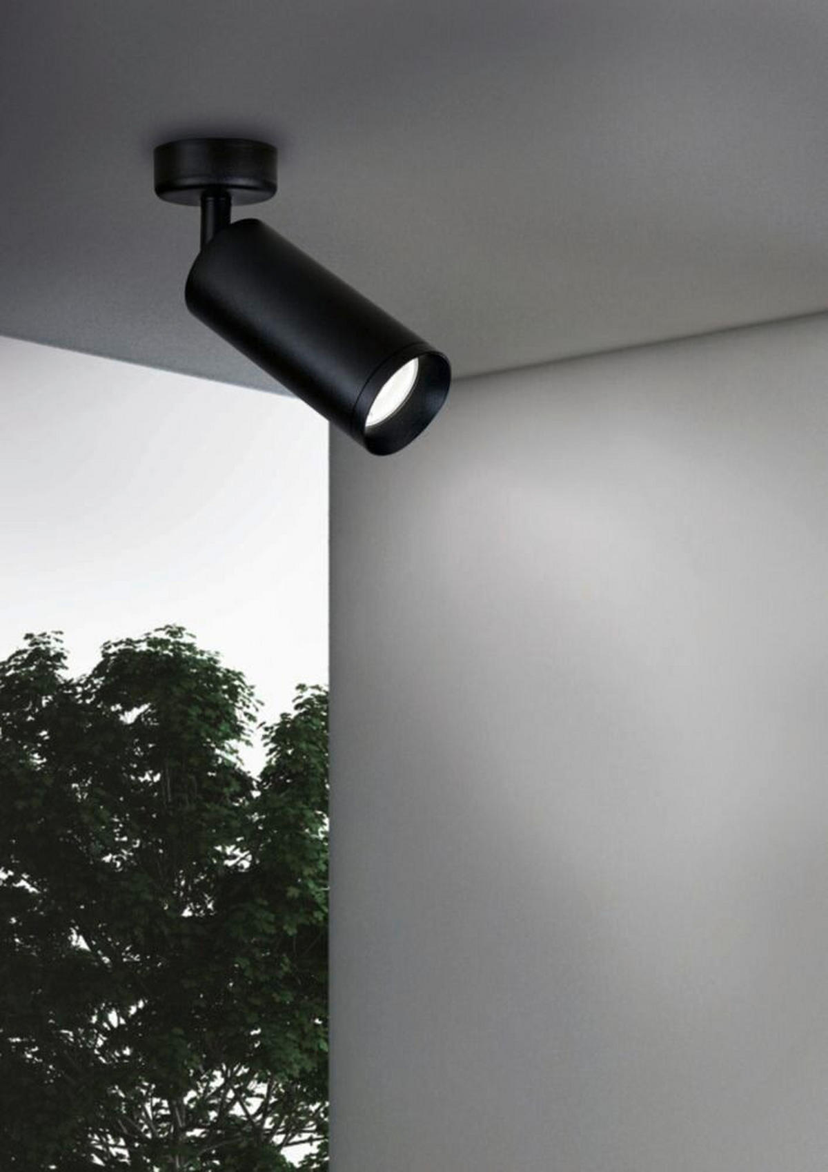 TAKLAMPA 6/19,5 cm  - svart, Modern, metall (6/19,5cm) - MAYTONI