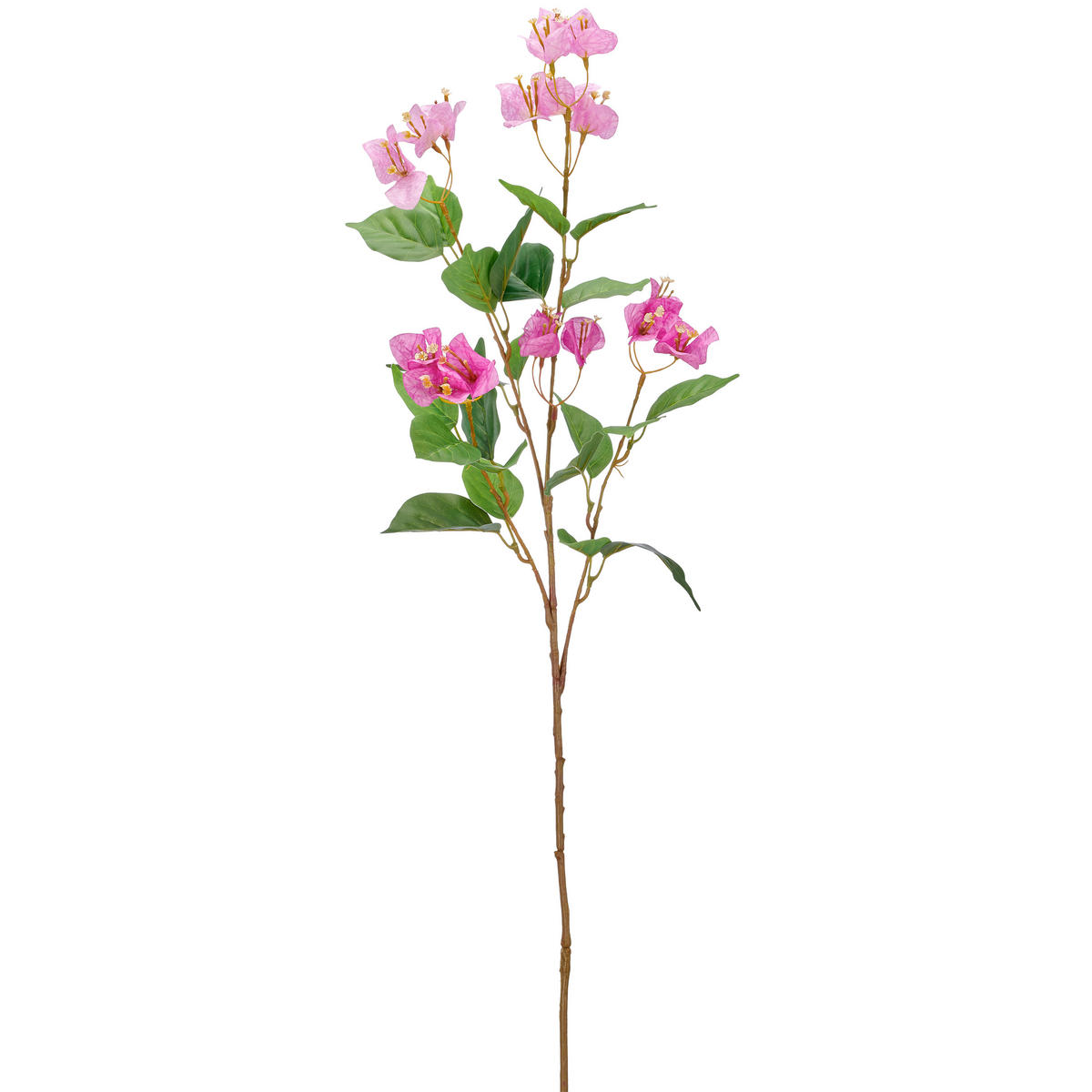 KUNSTBLUME Bougainvillea  - Hellbraun/Violett, Basics, Kunststoff (90cm)