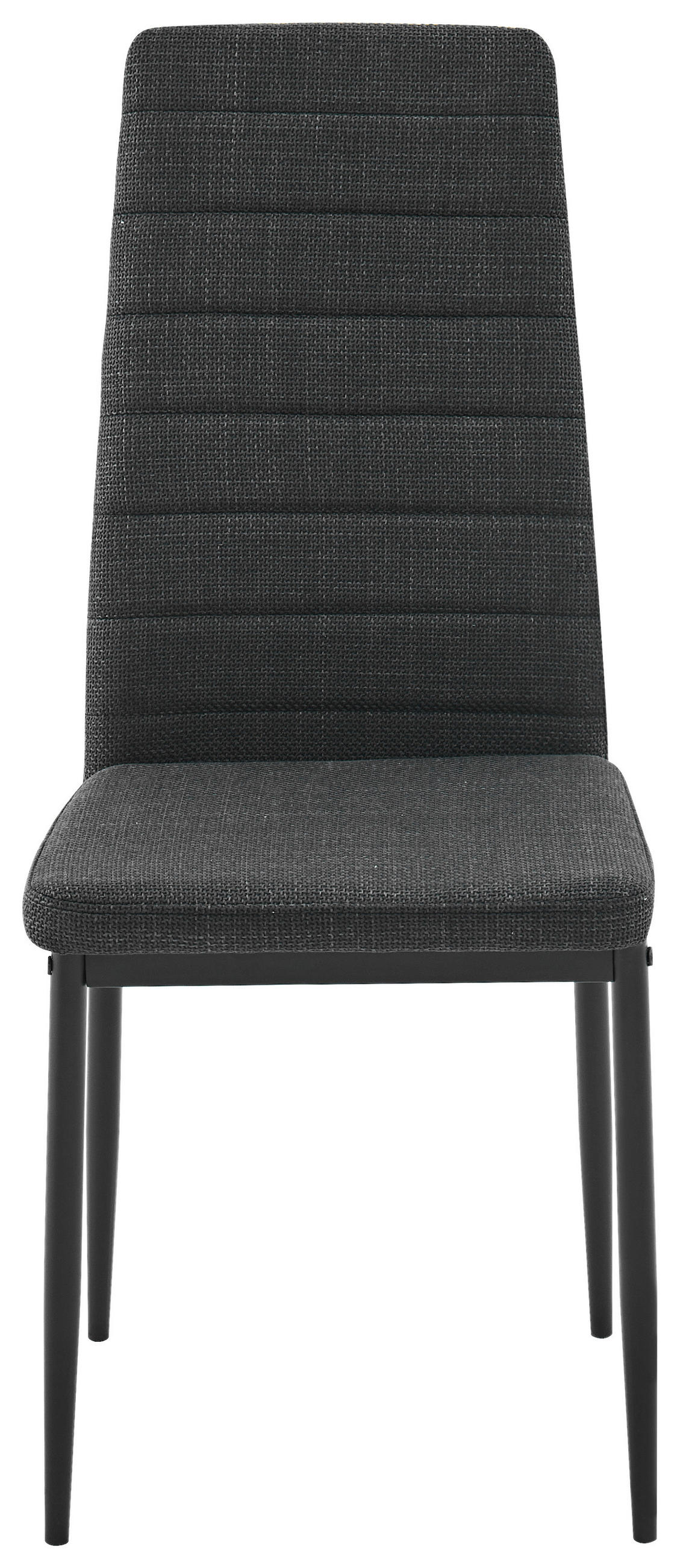 SZÉK fém, textil sötétszürke  - fekete/sötétszürke, Design, textil/fém (41/98/52cm) - Ti'me