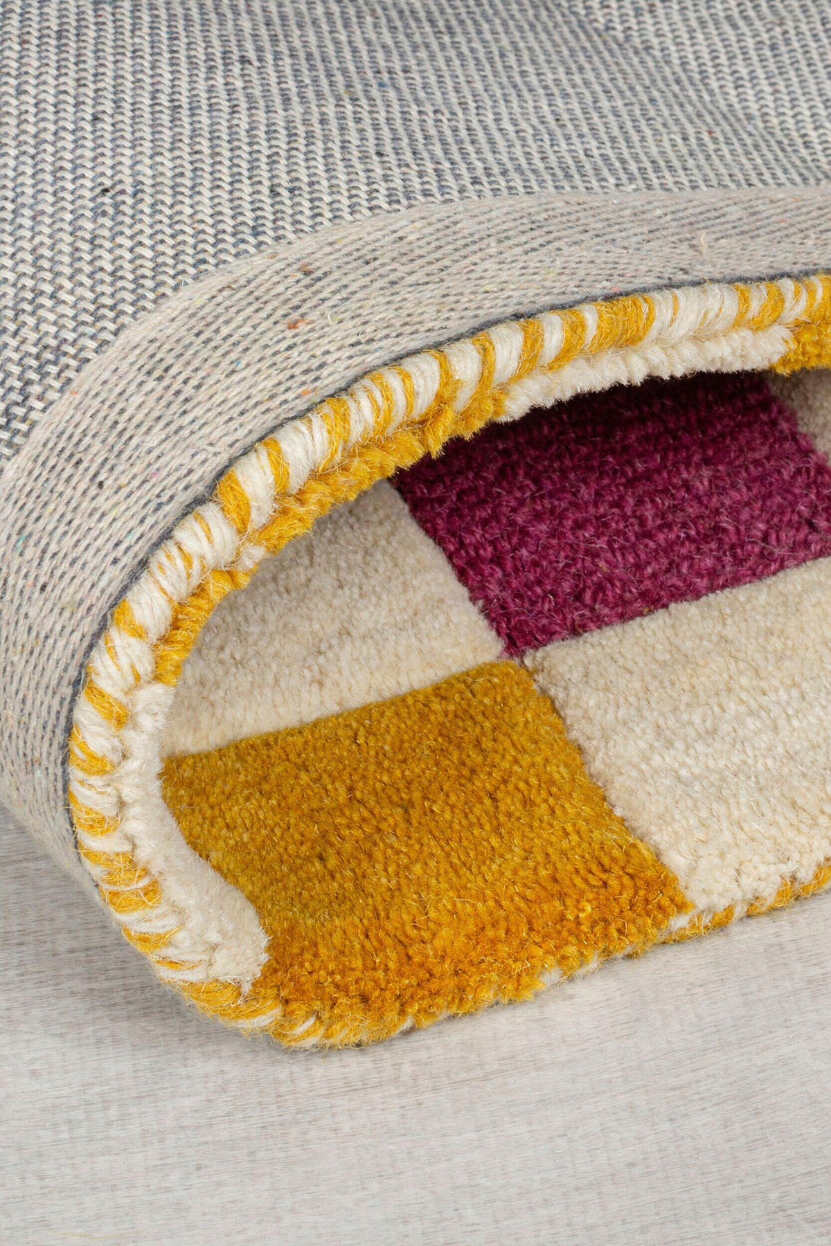 WOLLTEPPICH 200/290 cm Gelb, Rosa  - Gelb/Rosa, MODERN, Textil (200/290cm) - Xora