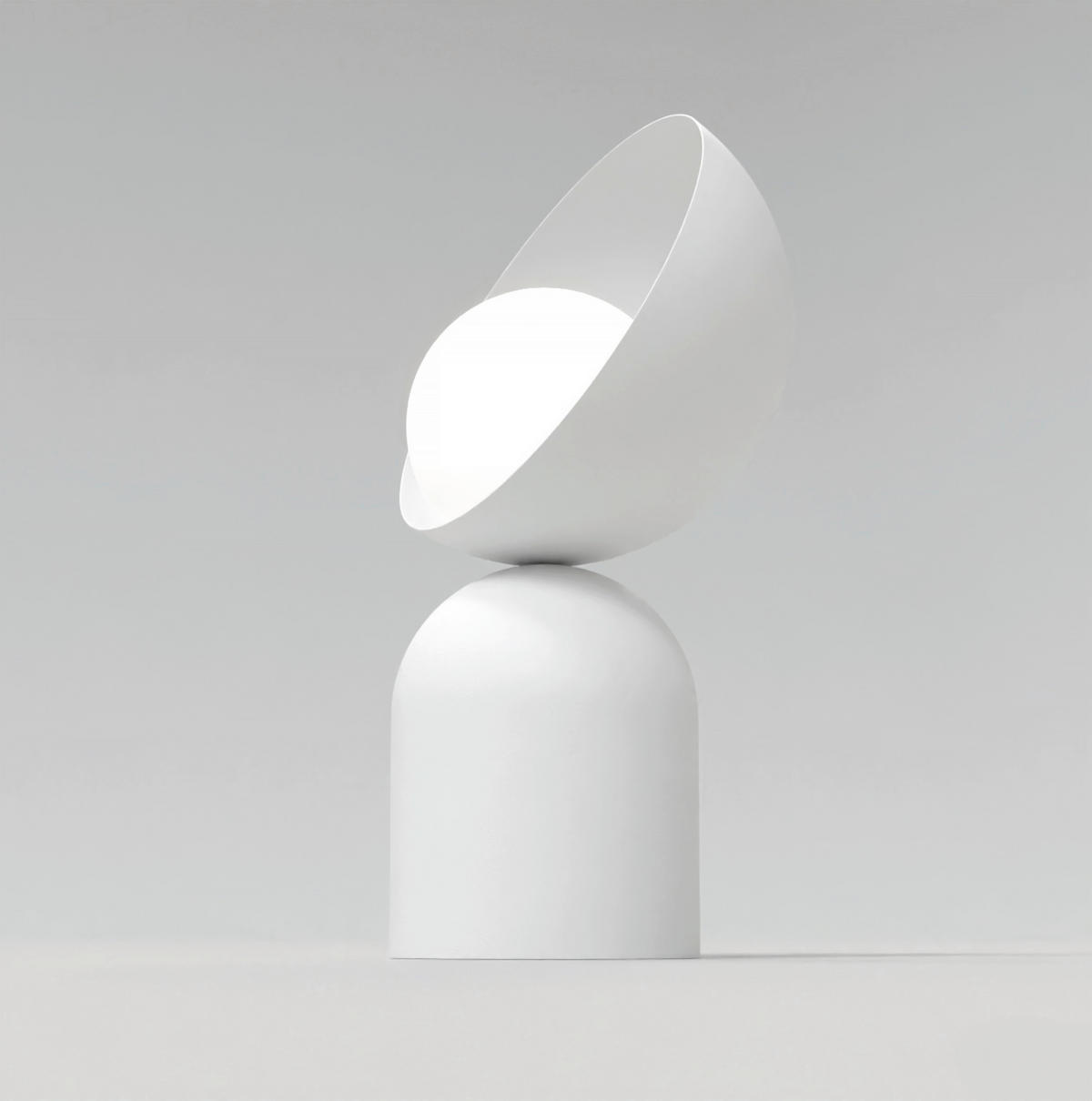 TISCHLEUCHTE 18/18/31 cm  - Weiß, KONVENTIONELL, Glas/Metall (18/18/31cm)