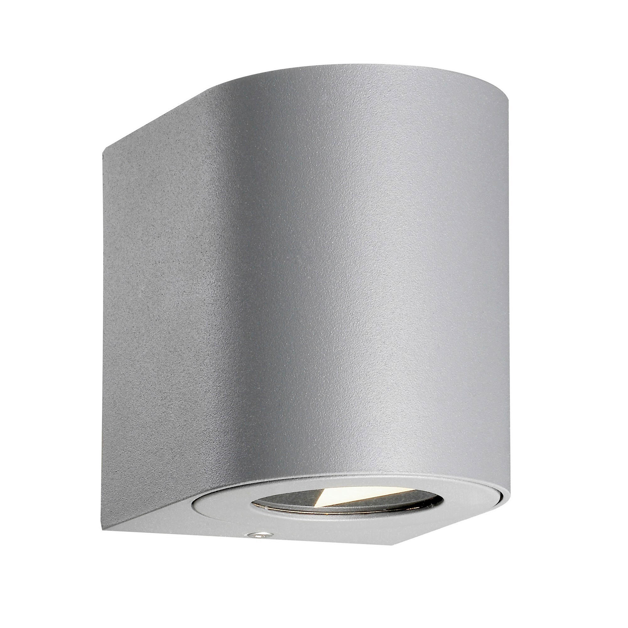 AUßENWANDLEUCHTE 8,7/10,6/10 cm   - Grau, Basics, Metall (8,7/10,6/10cm) - Nordlux