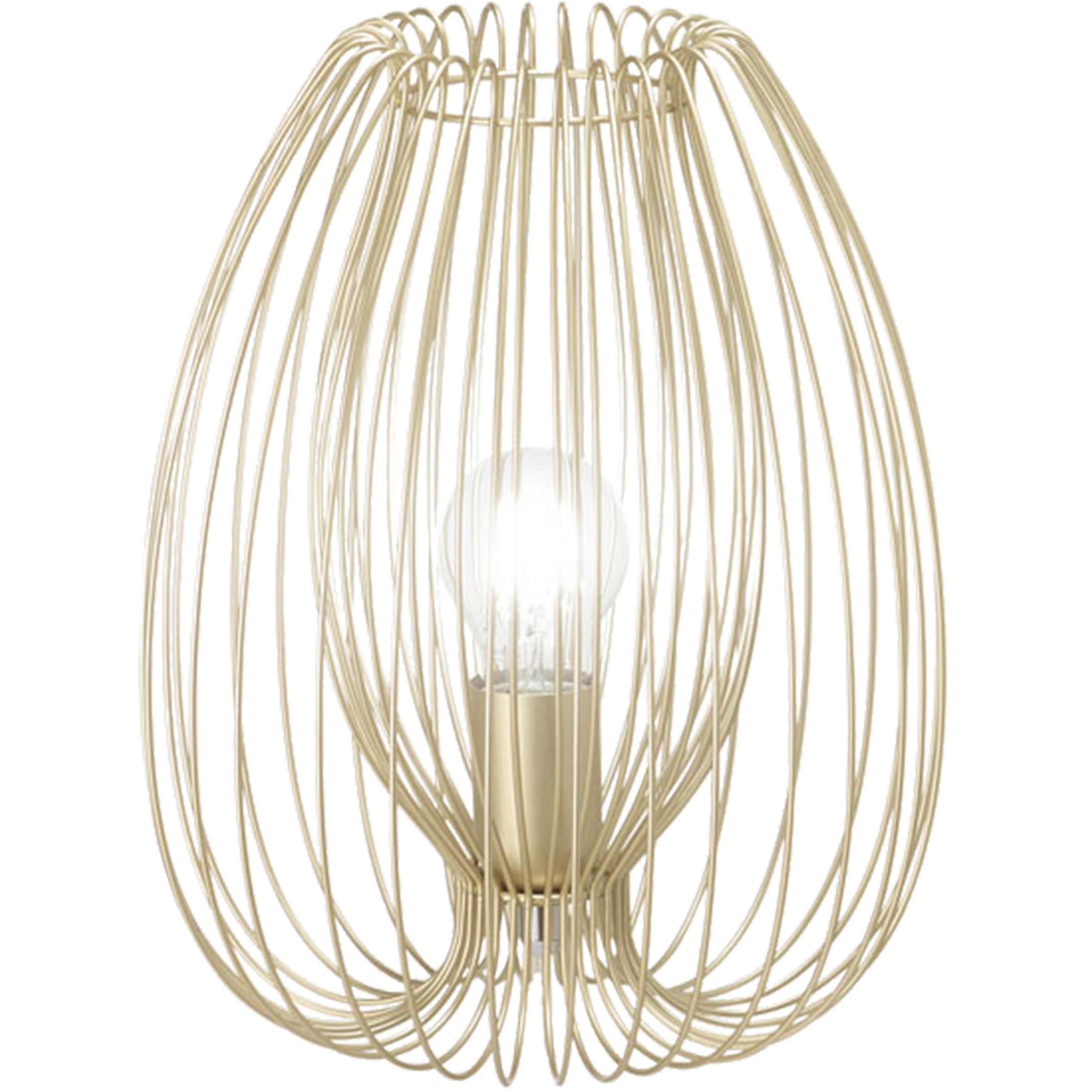 TISCHLEUCHTE 25/31 cm   - Goldfarben, Design, Metall (25/31cm) - Fabas Luce