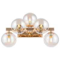 WANDLEUCHTE 23/24/38 cm   - Goldfarben, Trend, Glas/Metall (23/24/38cm) - MAYTONI