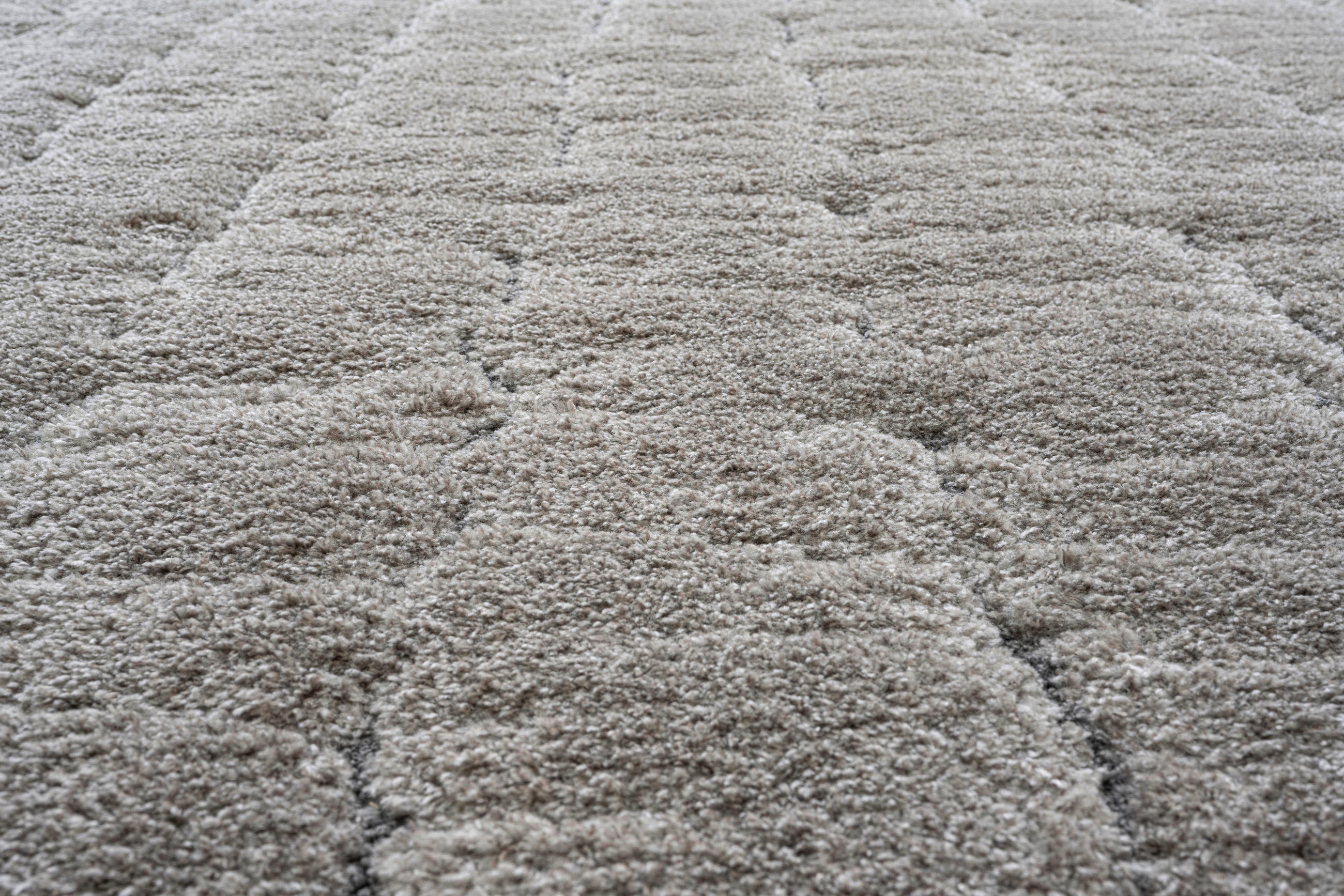 Thumbnail - Novel Webteppich Masai, Anthrazit, Grau, Schwarz, Textil, Abstraktes, rechteckig, 200x290 cm, Oeko-Tex® Standard 100, fü...