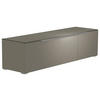 LOWBOARD Alufarben  160/43/45 cm  - Alufarben, Design, Glas/Holzwerkstoff (160/43/45cm) - Moderano