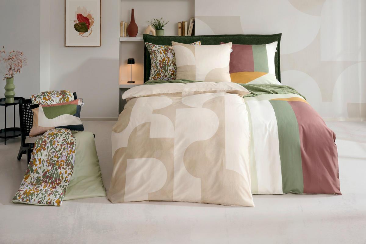 LIZENZBETTWÄSCHE 140/200 cm  - Beige/Creme, Basics, Textil (140/200cm) - Schöner Wohnen