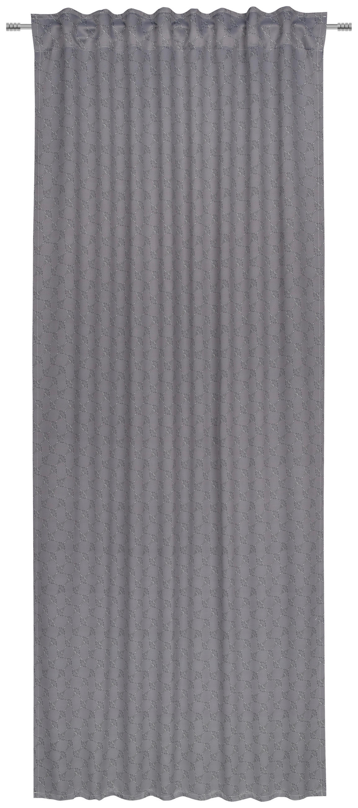 KONČANA ZAVESA  neprosojno  130/250 cm   - antracit, Design, tekstil (130/250cm) - Joop!