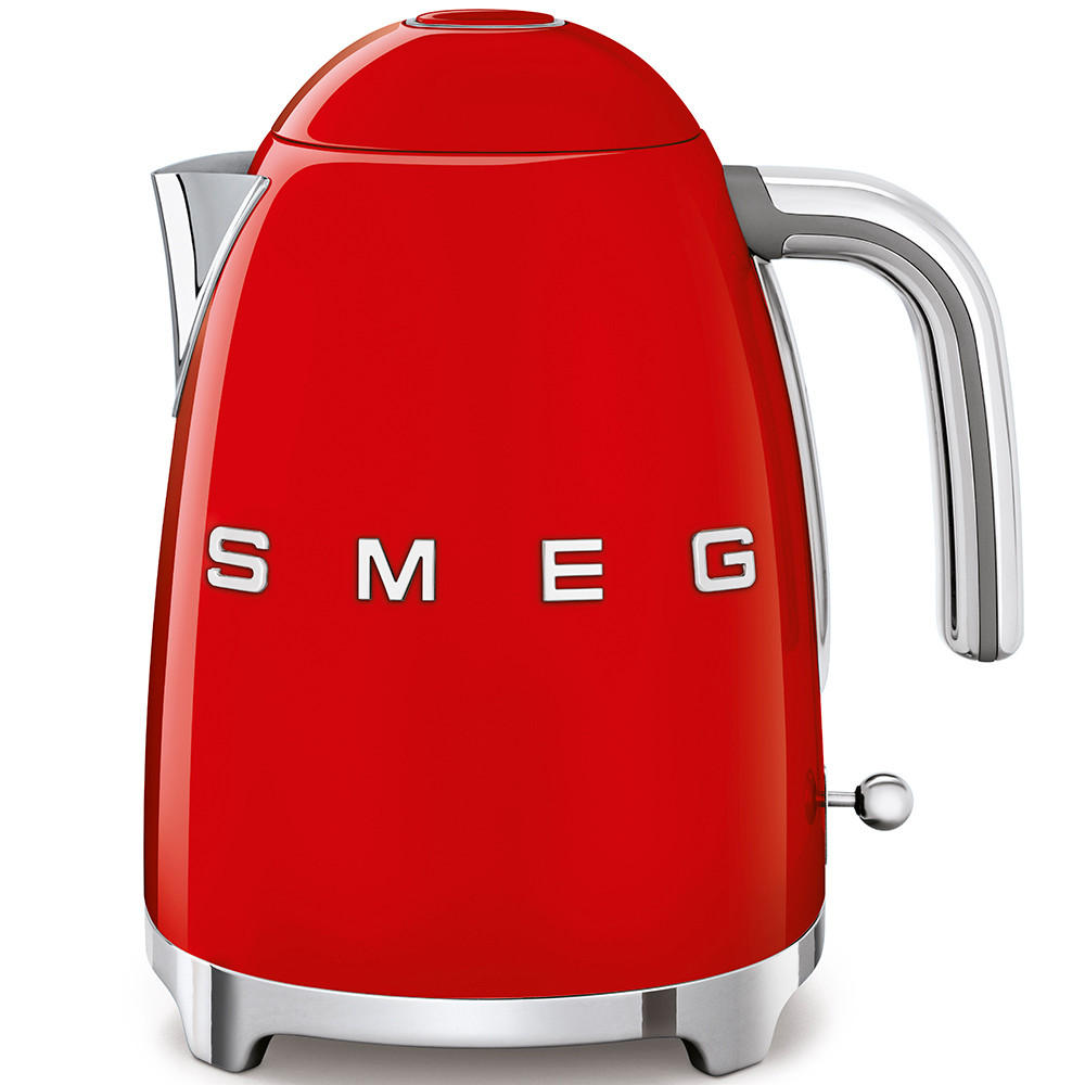 WASSERKOCHER 1,7 l  - Rot, Design, Metall (22,6/24,8/17,1cm) - SMEG