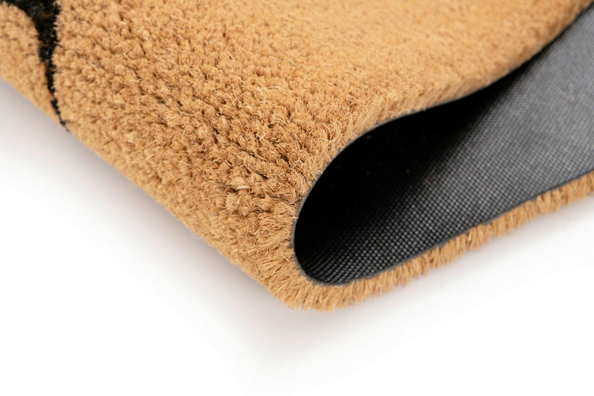 FUßMATTE 45/75 cm  - Hellbraun, Basics, Textil (45/75cm) - Kayoom