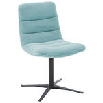 STUHL - Petrol/Schwarz, Design, Textil/Metall (52/88/66cm) - Dieter Knoll